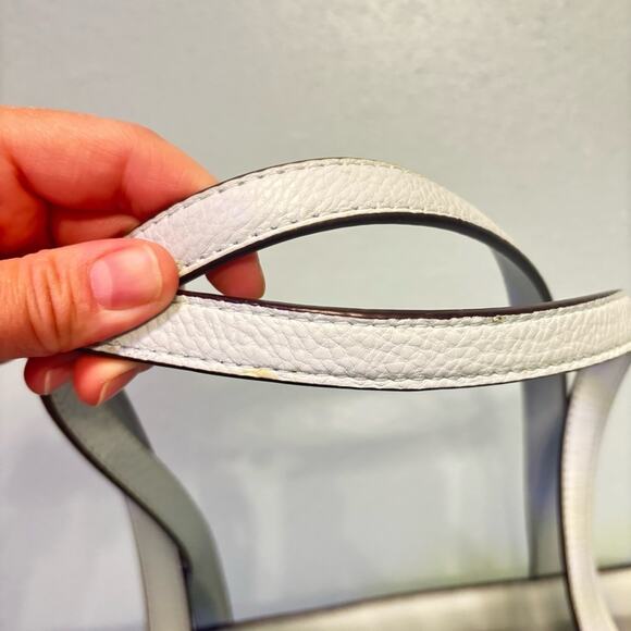 Kate Spade Marti Light Blue Leather Tote & Matching Wallet Set EUC - Picture 8 of 16